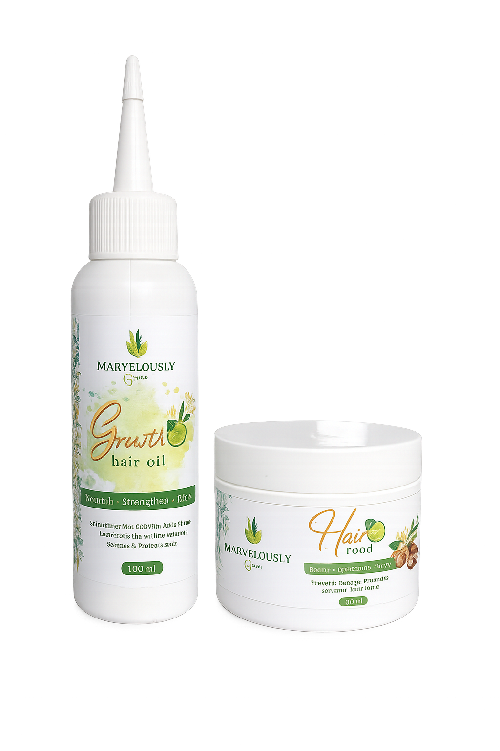 💆‍♀️ Hair Food + Growth Oil Combo